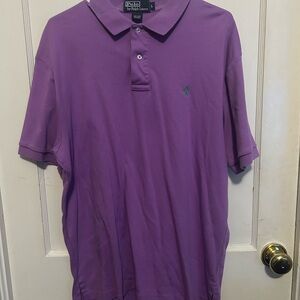 Ralph Lauren Purple Polo Shirt for Men
